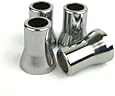Quick Pressure - TR413 Valve Sleeves (4 units/pack) - Chrome Plated Brass