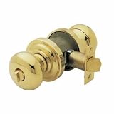 Baldwin Hardware Door Hardware 5206 XXX ENTR Baldwin Classic Knob Emergency Exit Keyed Entry Polished Chromium