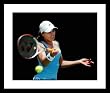 Martina Hingis Tennis Framed 8x10 Photograph Forehand Stroke