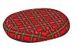18" Contoured Foam Ring, Plaid
