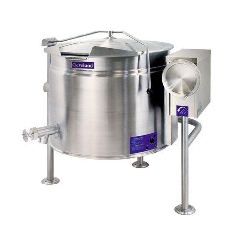 ♠ ♣ Cleveland KEL60TSH Short Series 60 Gallon Tilting Steam Jacketed Electric Kettle 208