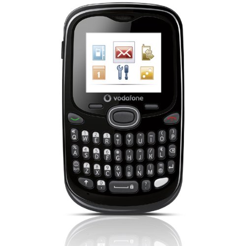 Vodafone 345 Black Touchscreen Mobile Phone on PAYG