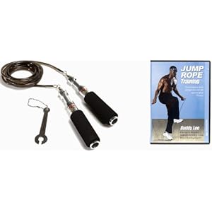 Click here to see all customer reviews now Buddy Lee Aero Speed Hyperformance Jump Rope with Instructional DVD