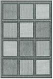 Couristan - Recife - Summit Area Rug - 76" x 109" - Grey, White