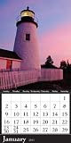 Lighthouses 2011 Magnet Calendar