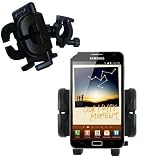 Bike Handlebar Holder Mount System for the Samsung GALAXY Note - Gomadic Brand