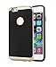 iPhone 6 Plus / iPhone 6S Plus Case, TORUBIA Litchi Stria Anti-Skid Back Dual Layer Drop Protection Shock Absorption Bumper Slim Fit Case for iPhone 6 Plus / iPhone 6S Plus (5.5 inch) - Golden