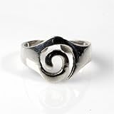 STERLING SILVER TOE RING - 10mm Spriral