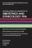 Oxford American handbook of obstetrics and gynecology PDA