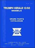 Triumph Herald 13/60 Official Spare Parts Catalogue: (517056)
