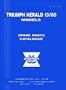 Triumph Herald 13/60 Official Spare Parts Catalogue