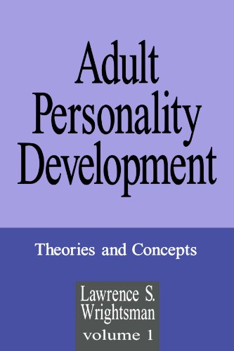adult personality development volume 1 theories and concepts