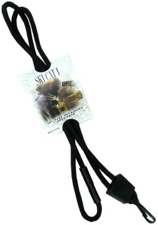 Super Heavy Duty USA MADE Black Nylon ID Lanyard by EK USA (P/N 10024)