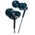 JVC HA-FX66-B - 'Air Cushion' In Ear Headphones - Black