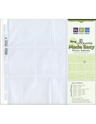 Art and Craft Supply: We R Memory Keepers  12 x 12 inch (Multi Pack) 3-Ring Album Photo Sleeve Protectors - 10 PK - We R Memory Keepers