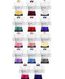 Adult Solid Poly Satin - Bow Tie and Cummerbund Sets