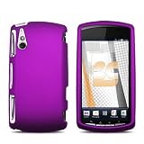 Purple Rubberized Hard Case Snap-On Cover for AT&T Sony Ericsson Xperia Play R800 Purple Rubberized Hard Case Snap-On Cover for AT&T Sony Ericsson Xperia Play R800