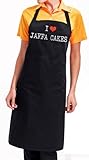 *~3 Discount on I Love Jaffa Cakes Apron, fantastic foodie gourmet gift with wrapping and gift message service available