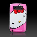 Hello Kitty Pink "Images" hard case cover for Blackberry Bold 2 Onyx 9700