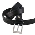 Lederg�rtel LINDENMANN, schwarz, 30mm, 306