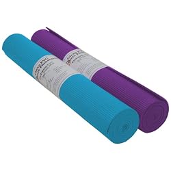 Clean PVC Yoga Sticky Mat - Blue