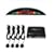 Black Rear Car Parking Reversing Buzzer & LED Sensors 4 safe sensor