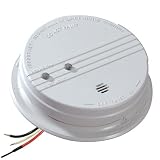 Kidde 1275 Hardwire Smoke Alarm with Hush Feature and Battery Backup, Contractor Pack, 6-Pack
