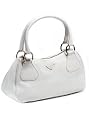 Prada White Leather BR0830 Carry All Handbag