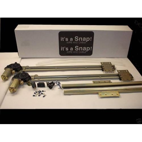 Street Rod Power Window Kit Manufactured By It's a Snap Wire and Cable