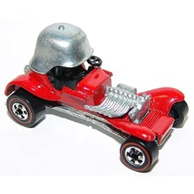 1993 Hot Wheels 25th Anniversary Collector's Edition #5700 RED BARON with Collector's Button
