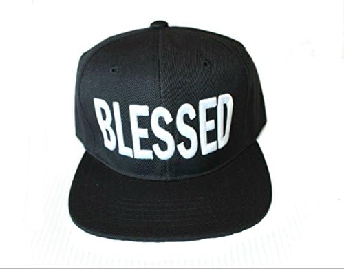 Men's Blessed Christian Snap Back Embroidered Cap
