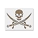 Pirate Stencil Template - Reusable Stencil with Multiple Sizes Available