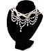 Wei�es Braut-Collier mit Perlen
