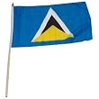 St Lucia Flag 12 x 18 inch