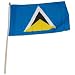 St Lucia Flag 12 x 18 inch