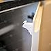 Booboo Child/Baby Safety Cupboard Locks (4 Locks 1 Key) Baby Proof Your Cabinets & Drawers with The Invisible Magnetic Adhesive Lock, Extra Easy Install, No Tools Needed!