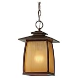 Feiss OL8511SBR-LA 1-Light Outdoor Lantern by Lumtopia--DROPSHIP [並行輸入品]