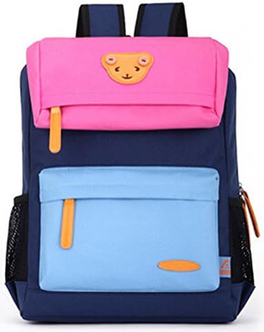 Children's Luggage Backpack with Front Pockets Light Blue