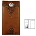 Silver Cross and Saddle Stitched Wallet -Checkbook cover