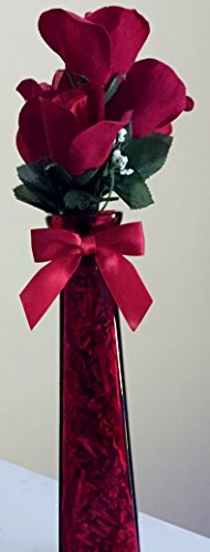 Artificial Red Silk Roses