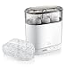 Philips Avent SCF287/02 elektrischer 4-in-1 Sterilisator inklusiv 1x Flasche 125 ml und 1x Schnuller