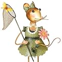 Mouse Lady Garden Decor