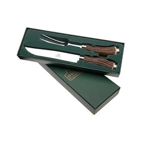 Big Sky Carvers 70631 Faux Antler Carving Knife Set by Big Sky