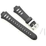 Suunto Wrist-Top Computer Watch Replacement Strap Kit (Observer SR, X6HRM, and G3; Black Elastomer)