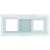 Honeywell D 20.673.702 W MP3 LED-Leuchtrahmen, 3-fach, wei&szlig;es Licht