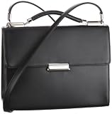 Mandarina Duck Hera Business 94T05, Damen Henkeltaschen, Schwarz (black 651), 28x22x12 cm (B x H x T)