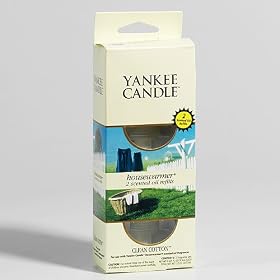 Clean Cotton Home Fragrance Electric Refills by Yankee Candle