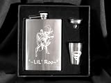 DC Comics Superman Figure Stainless Steel Hip Flask Gift Set
