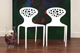 Baxton Studio Set of 2 Marina Dining Chair