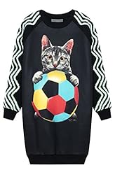 Animal Print Spring Winter Cotton/Velvet  Dress